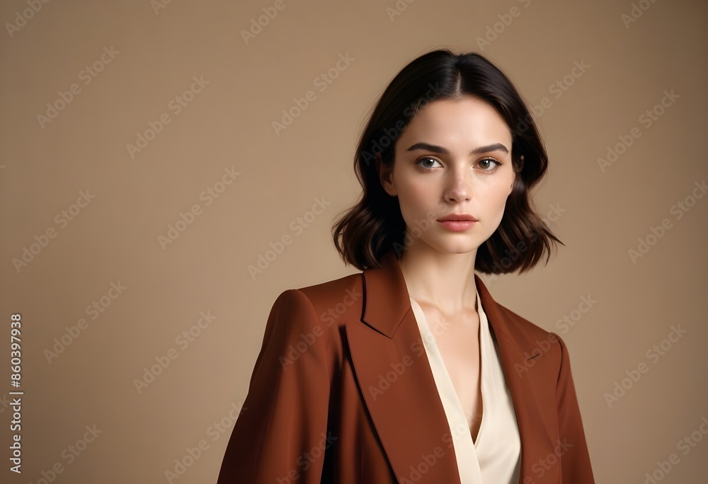 Beautiful girl front view photo Beautiful girl front view photo