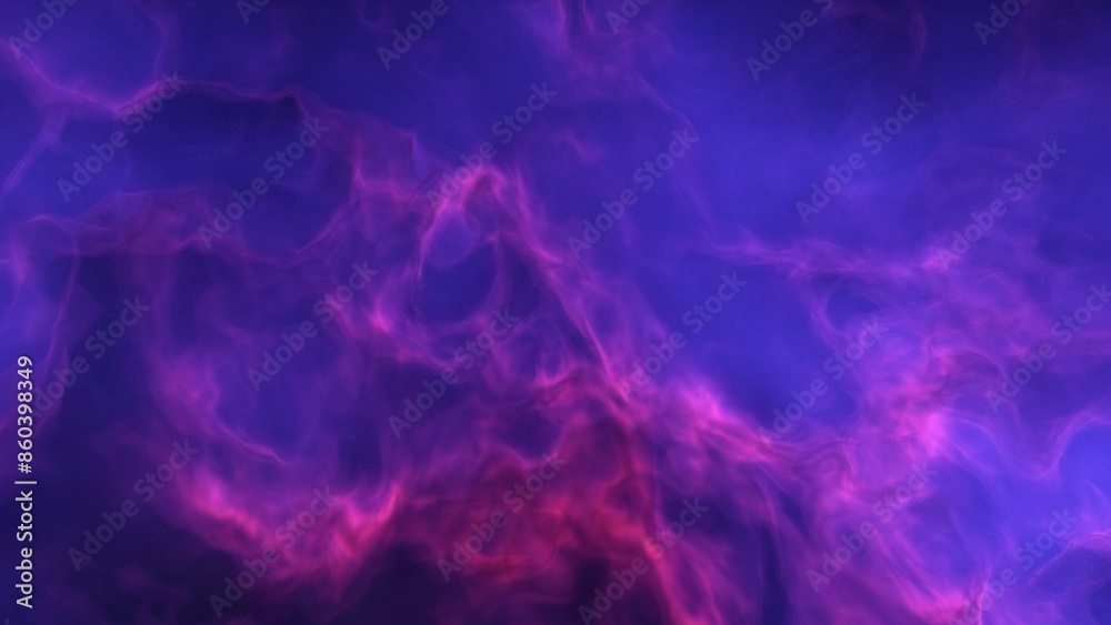 A blue and purple space background with stars and a galaxy A blue and purple space background with stars and a galaxy