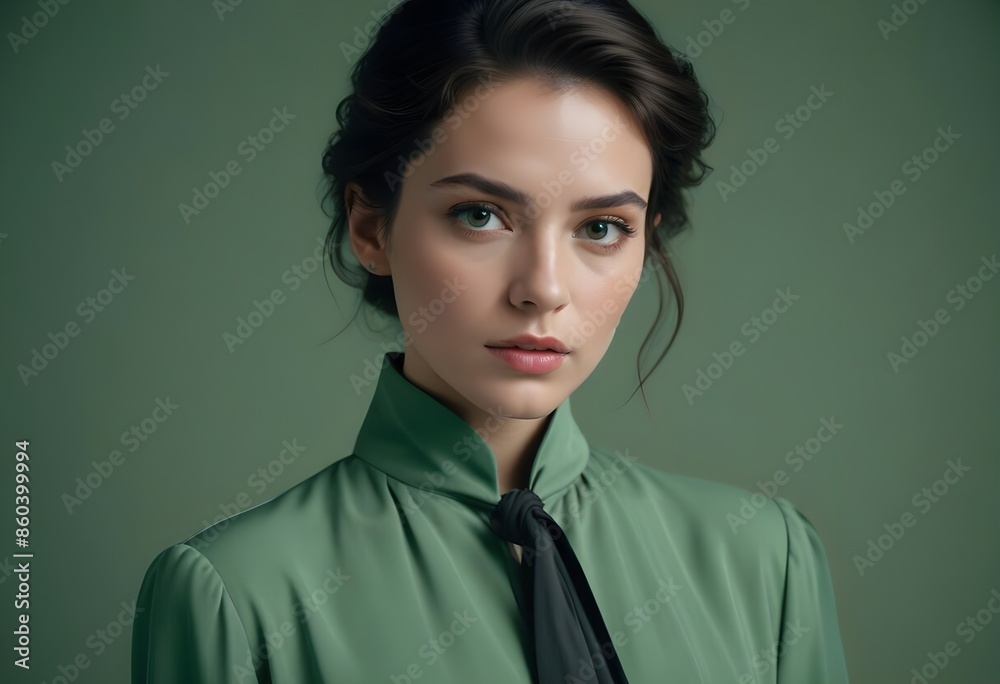 Beautiful girl front view photo Beautiful girl front view photo