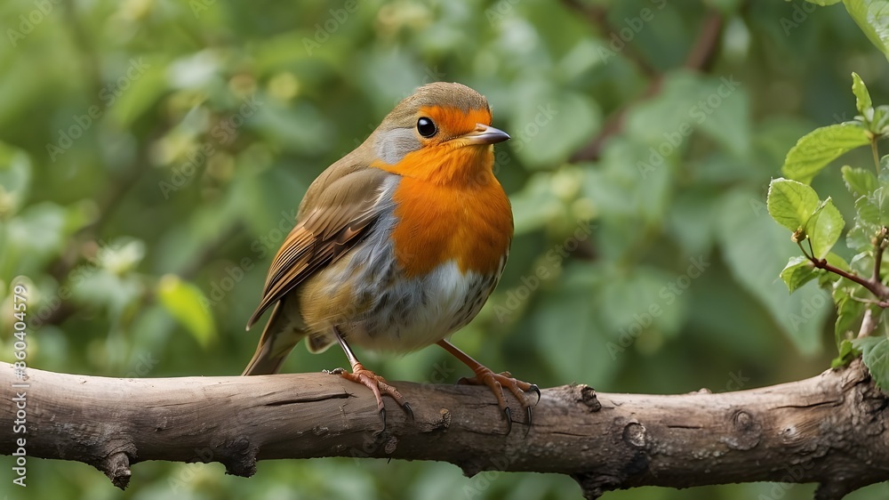 robin on a branch robin on a branch