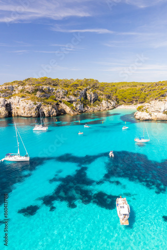 Cuadro en lienzo Menorca Island in the Balearic Islands