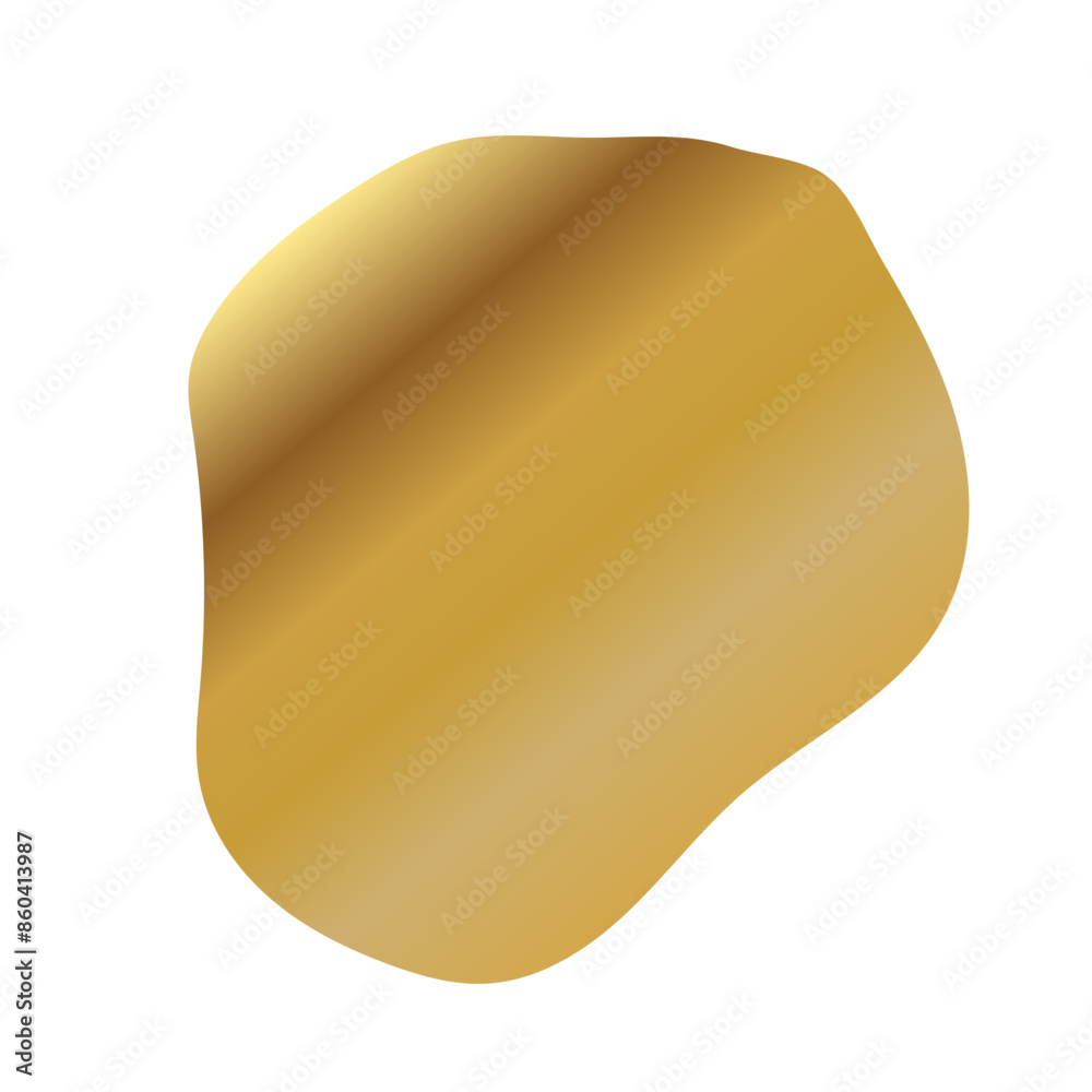 Liquid Fluid Golden Gradient random organic shapes Liquid Fluid Golden Gradient random organic shapes