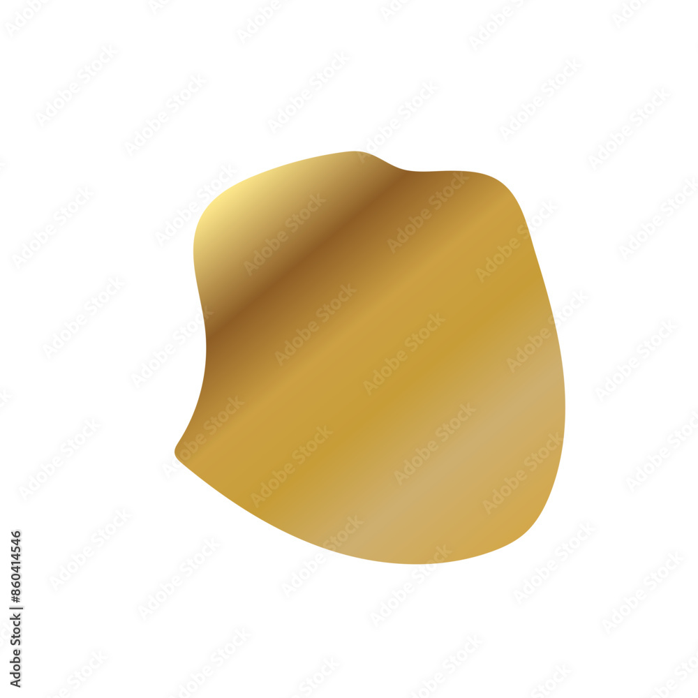 Liquid Fluid Golden Gradient random organic shapes Liquid Fluid Golden Gradient random organic shapes