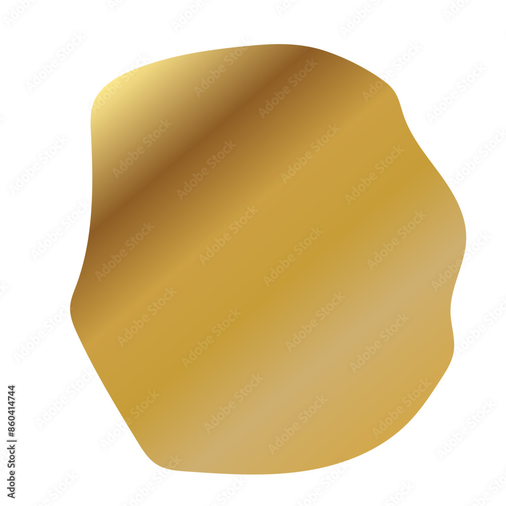 Liquid Fluid Golden Gradient random organic shapes Liquid Fluid Golden Gradient random organic shapes