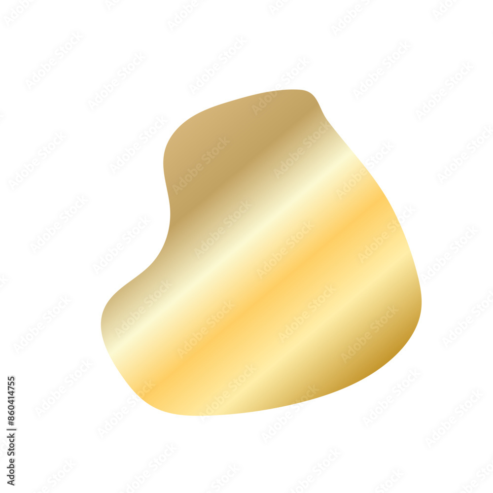 Liquid Fluid Golden Gradient random organic shapes Liquid Fluid Golden Gradient random organic shapes