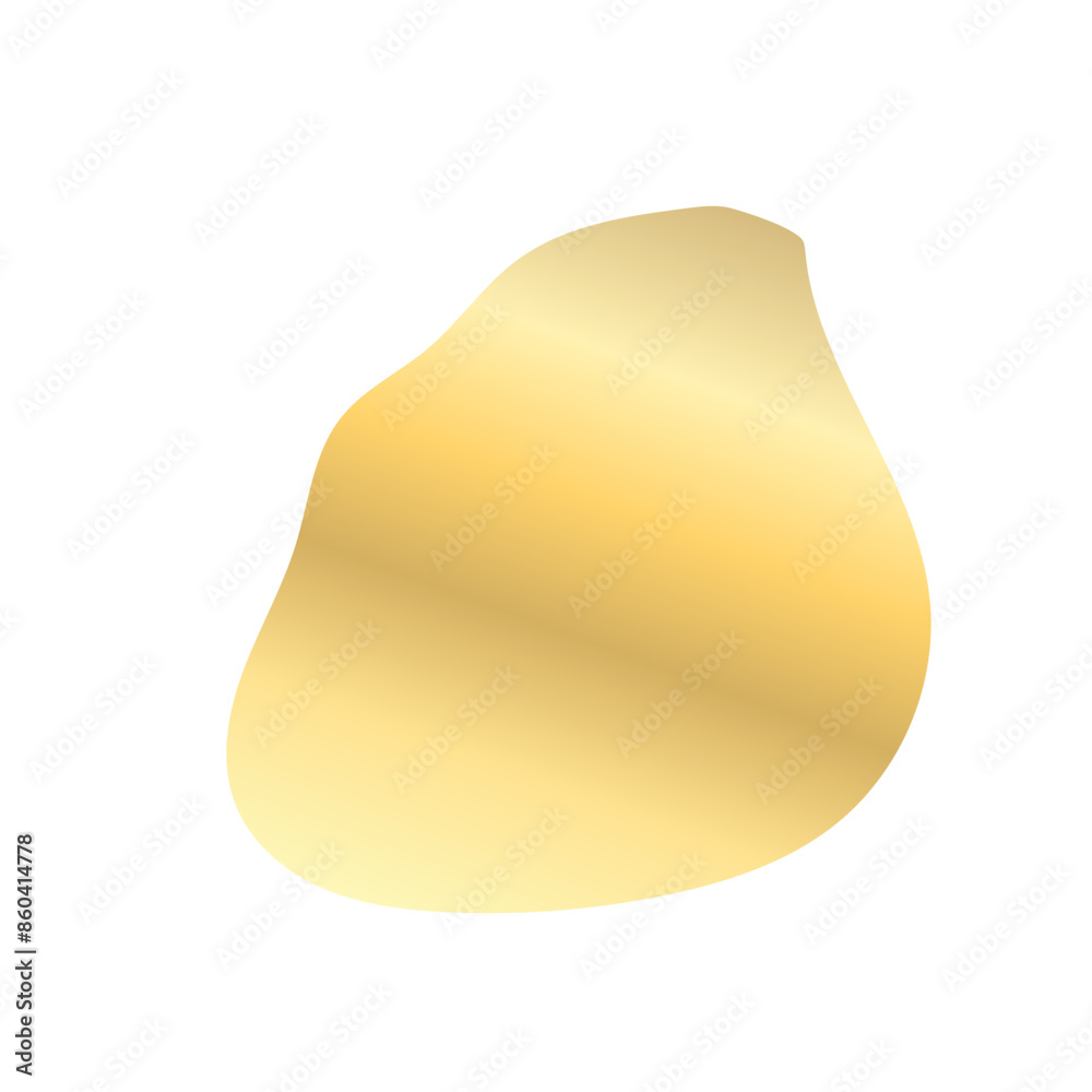 Liquid Fluid Golden Gradient random organic shapes Liquid Fluid Golden Gradient random organic shapes