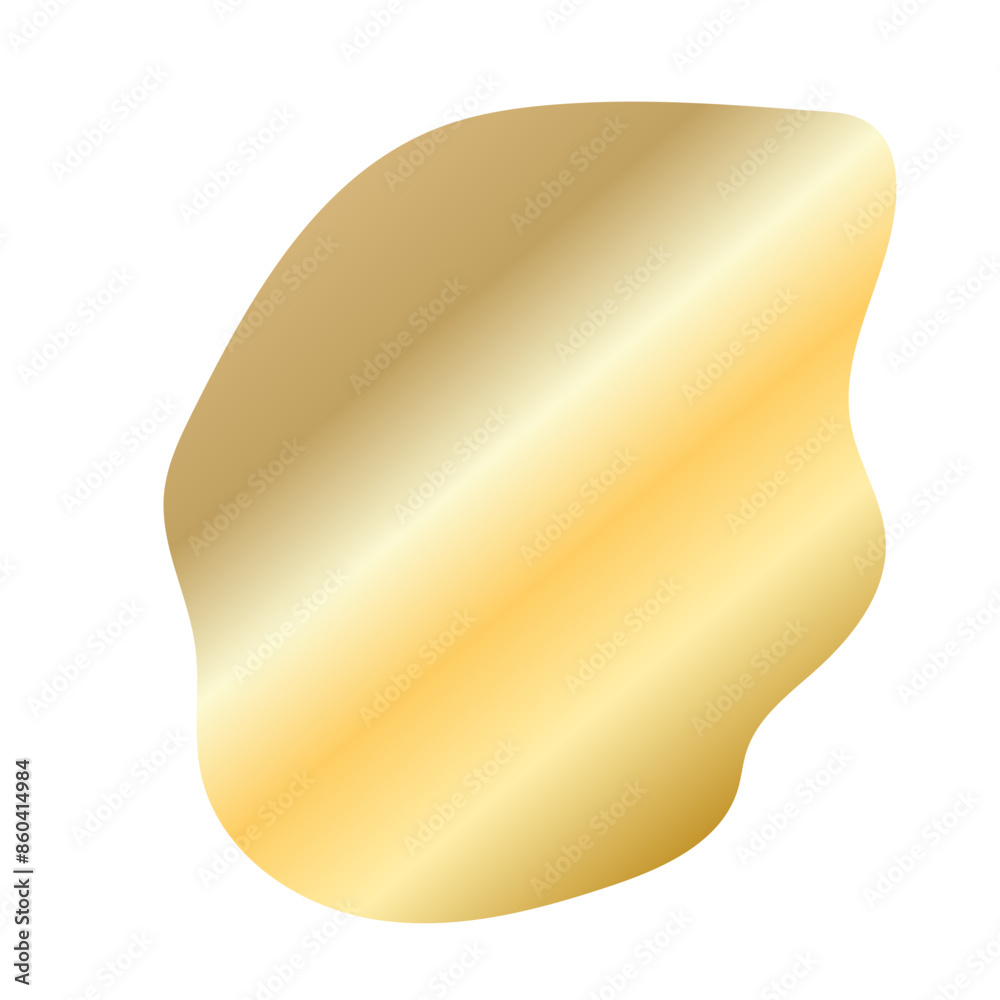 Liquid Fluid Golden Gradient random organic shapes Liquid Fluid Golden Gradient random organic shapes