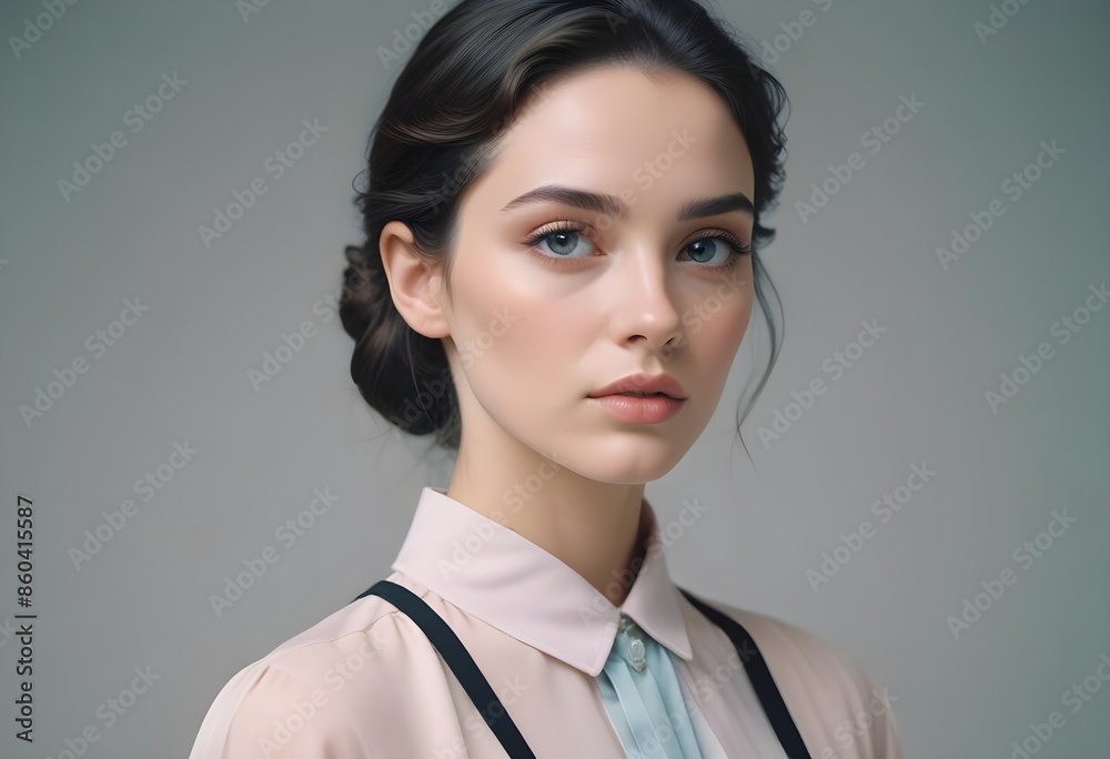 Photos of beautiful women wearing high-end clothing Photos of beautiful women wearing high-end clothing