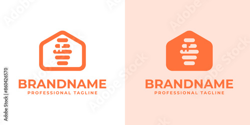 Honey Home Logo, Ideal for Organic Honey Brand