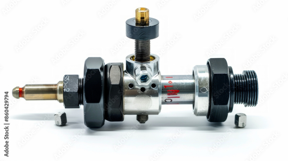 Cylinder Leak-Down Testers: Identifies cylinder compression issues isolated on white background