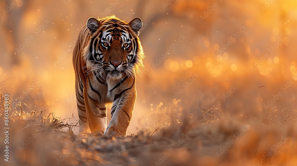 The tiger, the world's largest cat species, is a powerful and agile predator inhabiting diverse habitats, hunting alone at night as an apex predator crucial for ecosystem balance.