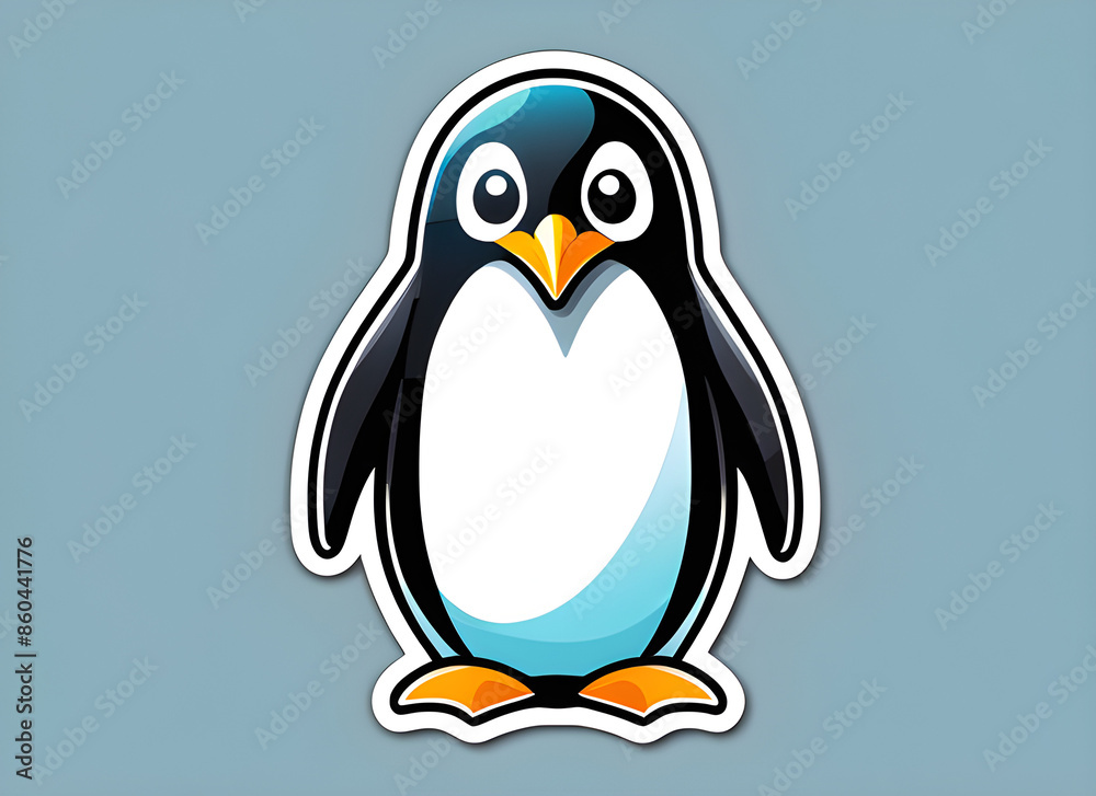 Obraz premium 펭귄 generative ai