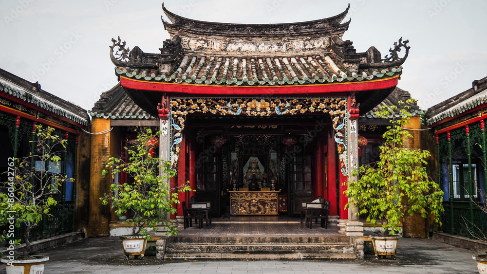 The architecture of Hoi An in Northern Vietnam The architecture of Hoi An in Northern Vietnam