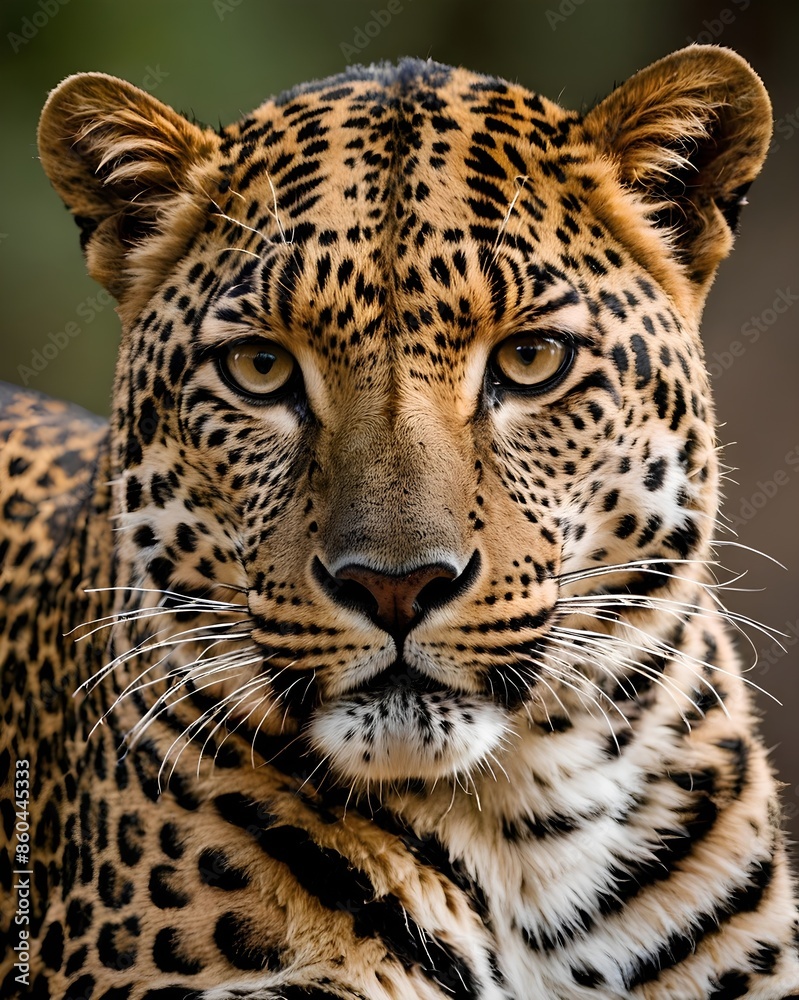 Obraz premium close up of a leopard