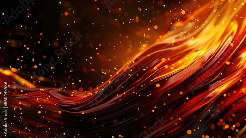 A clean minimal background with an artistic blend of fire and oil creating a stunning visual effect ideal for text overlays