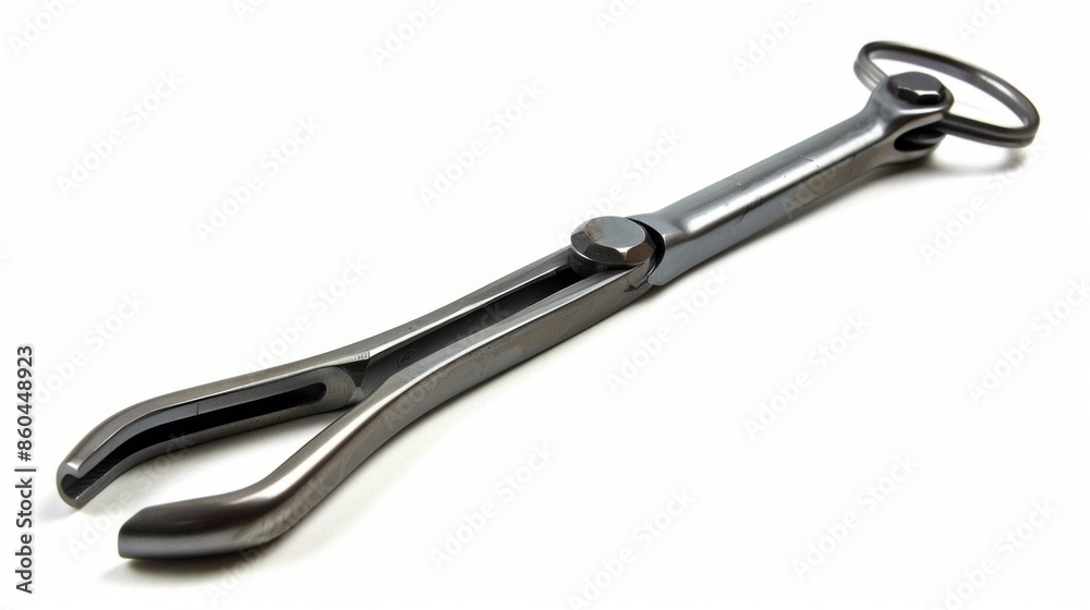 Engine Cylinder Head Valve Stem Seal Pliers: Removes and installs valve stem seals easily isolated on white background Engine Cylinder Head Valve Stem Seal Pliers: Removes and installs valve stem seals easily isolated on white background