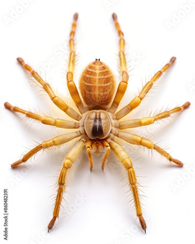 Camel spider isolated on a white background photo