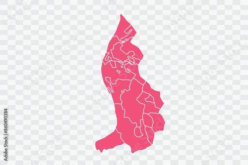 Liechtenstein Map punch Color Background quality files png Art & Illustration