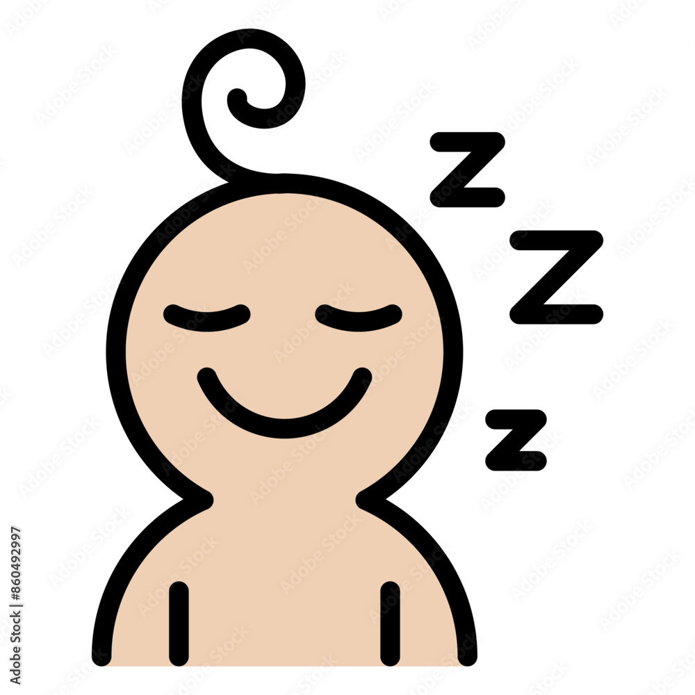 Obraz premium Baby icon