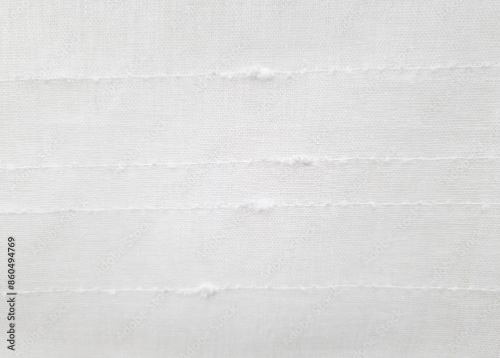 Obraz premium Photo of white carpet and curtain fabric with texture