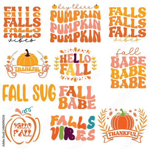 Fall svg bundle, pumpkin svg, halloween svg
