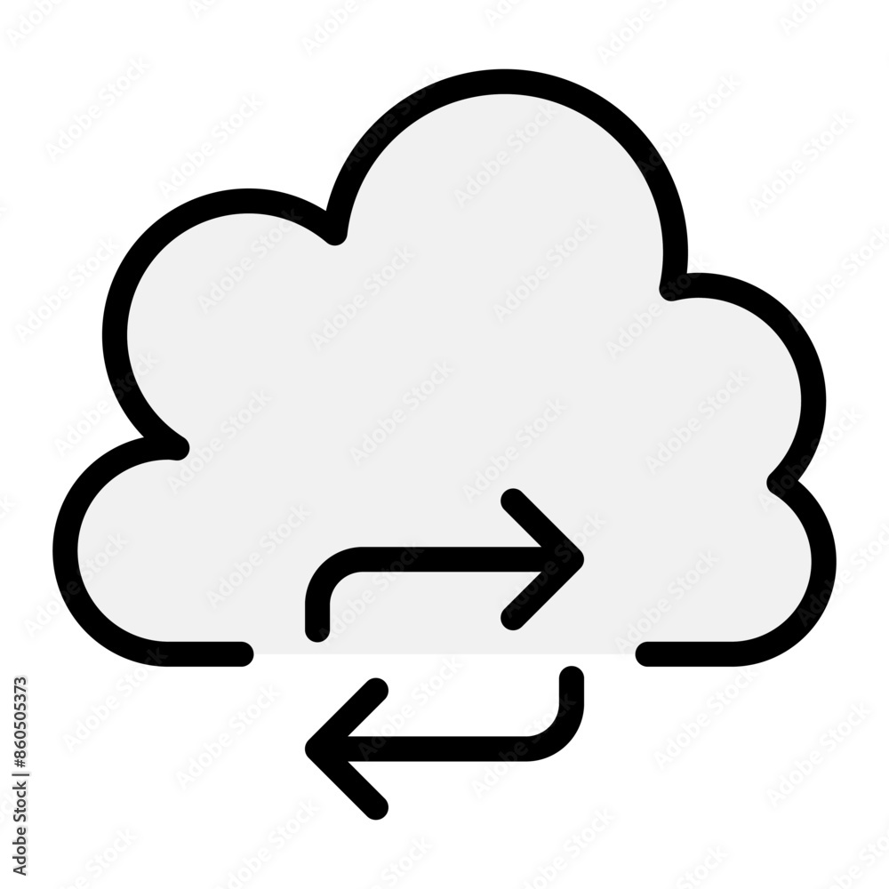 Cloud computing icon Cloud computing icon