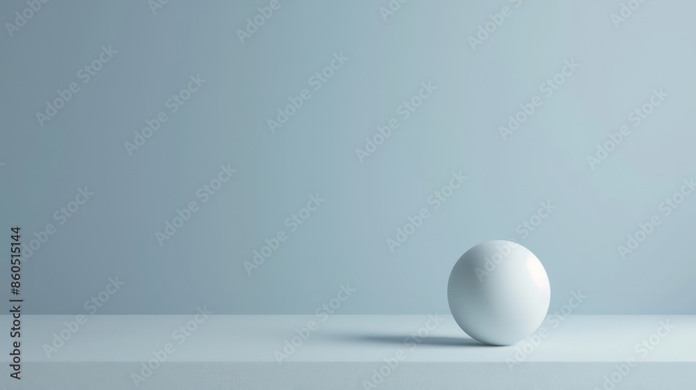 A minimalist composition of a single object A minimalist composition of a single object