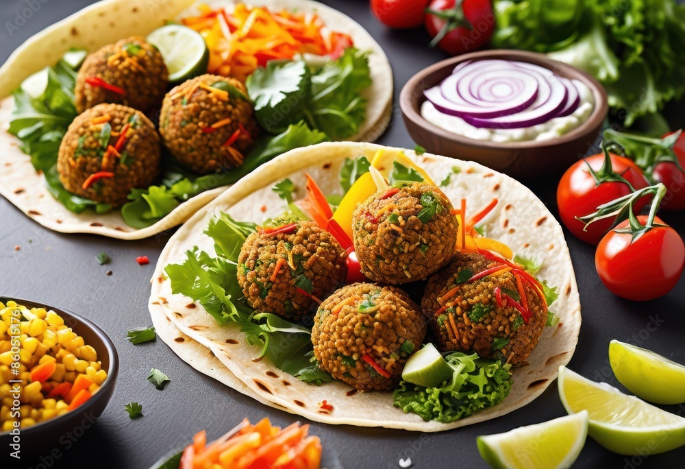 vibrant falafel wraps fresh delicious, crispy, vegetables, lunch, meal, tasty, appetizing, nutritious, vegan, vegetarian, healthy, quick, easy, recipe vibrant falafel wraps fresh delicious, crispy, vegetables, lunch, meal, tasty, appetizing, nutritious, vegan, vegetarian, healthy, quick, easy, recipe