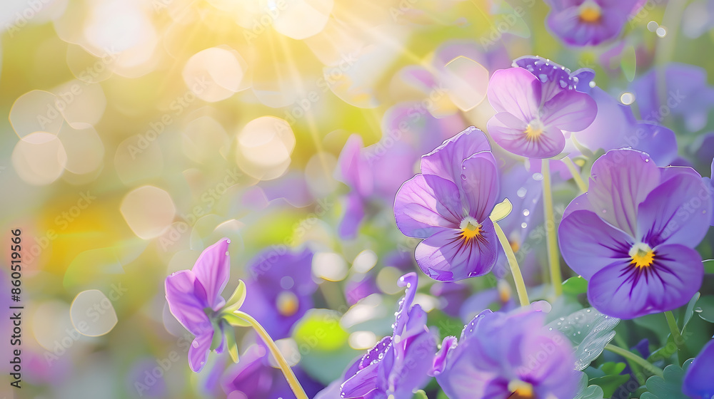 Purple violet flowers in the garden Beautiful and vibrant flowers Floral background wallpaper Pansy flowers Violets in the park : Generative AI Purple violet flowers in the garden Beautiful and vibrant flowers Floral background wallpaper Pansy flowers Violets in the park : Generative AI