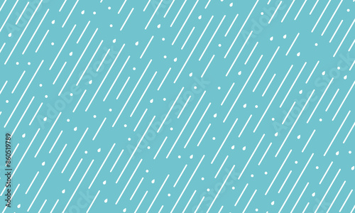 Rain pattern. Falling drops of water. Rain background.