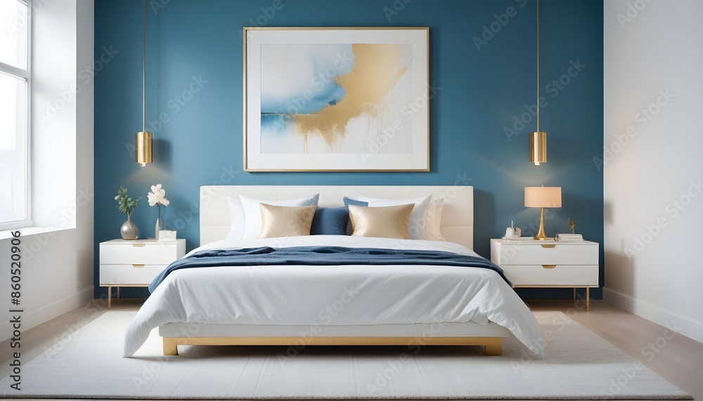 custom made wallpaper toronto digitalwhite and gold theme modern interior design