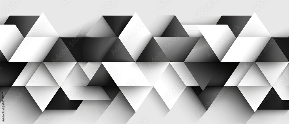 Abstract geometric background with layered triangles and shadows Abstract geometric background with layered triangles and shadows