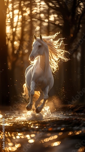 Unicornio con alas