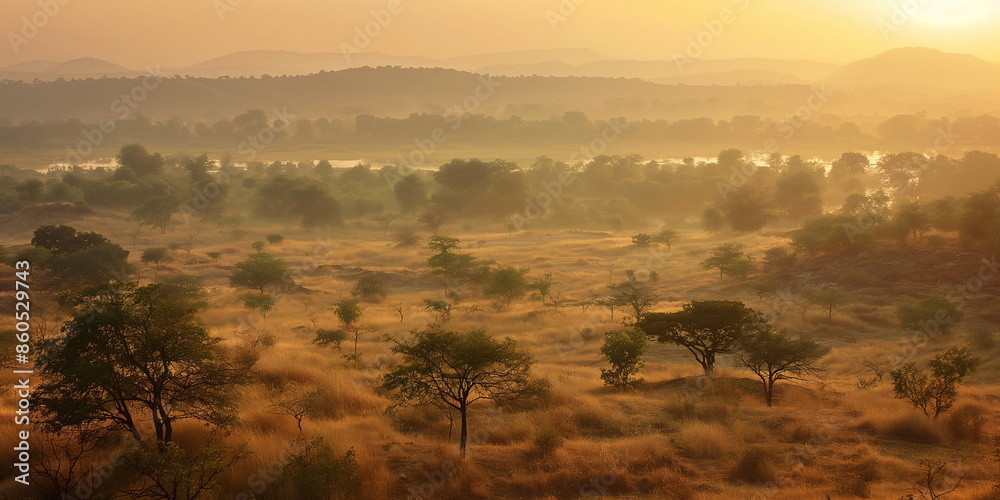 Obraz premium Ancient stone, megaliths, dolmens, obelisks, menhirs. By Day Madhya Pradesh in bright daylight is a pict_010