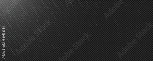 Wallpaper Mural Raindrops on transparent background. Storm with rain and white cloud isolated on transparent background. Downpour, hail rainy weather. png. Torontodigital.ca