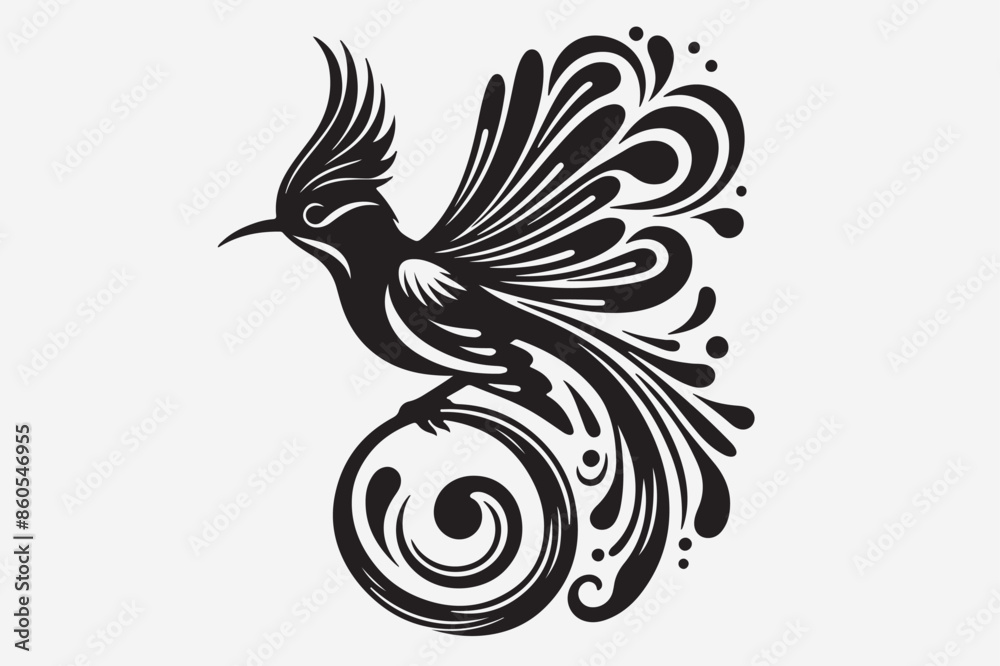 Obraz premium Animal Vector Silhouette Image