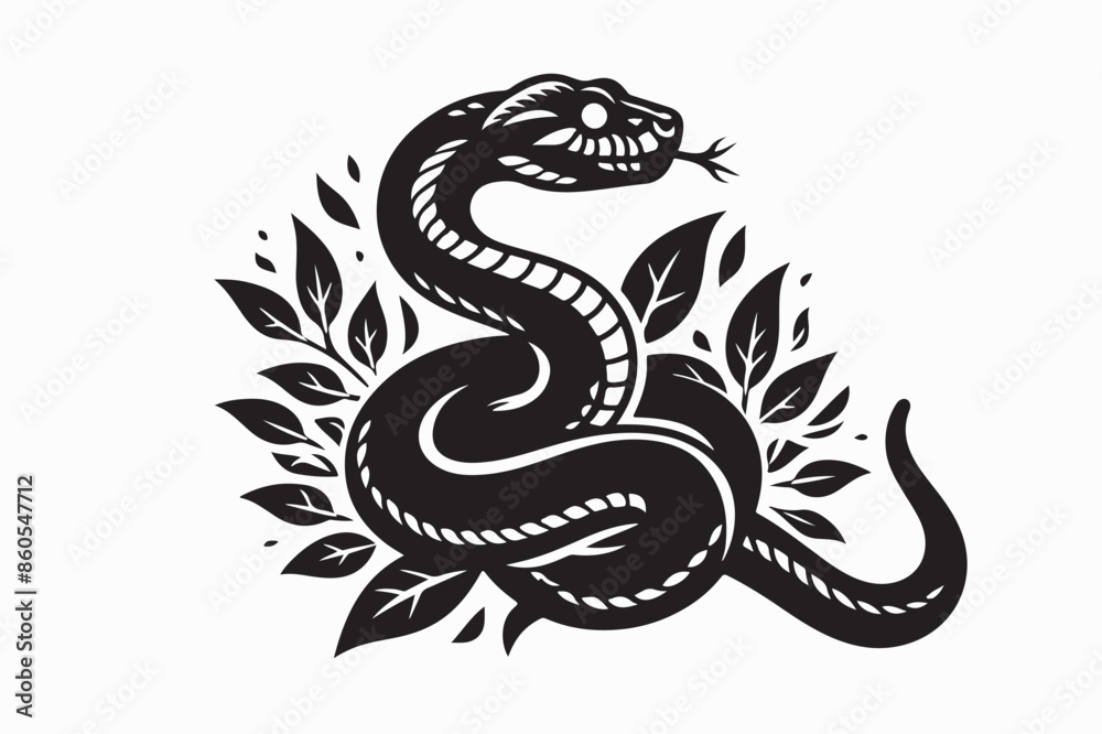 Obraz premium Animal Vector Silhouette Image