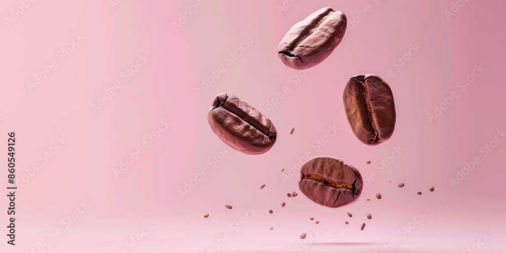 Levitating Coffee seeds