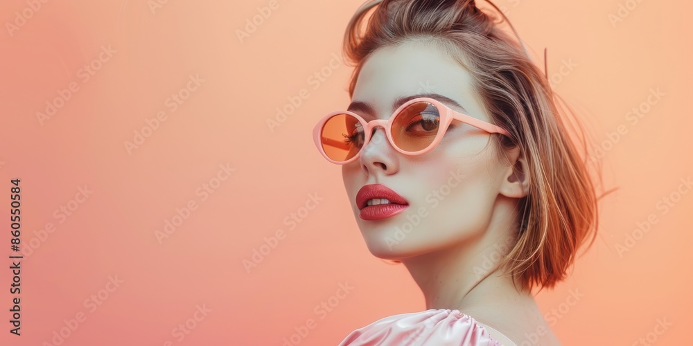 Elegant Fashion Model Portrait Elegant Fashion Model Portrait