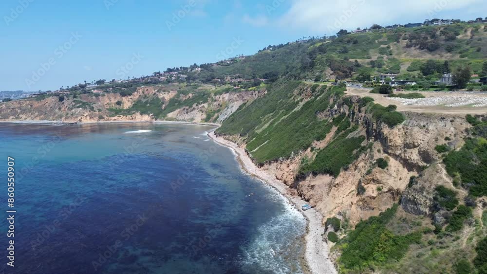 Dramatic View of Palos Verdes and the deep cliffs