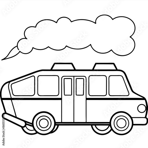 Modified car coloring pages