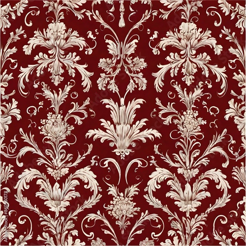  damask pattern background