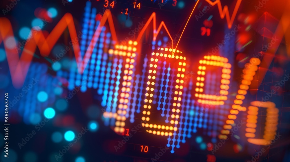 Vibrant Market Background Scene Generative AI Vibrant Market Background Scene Generative AI