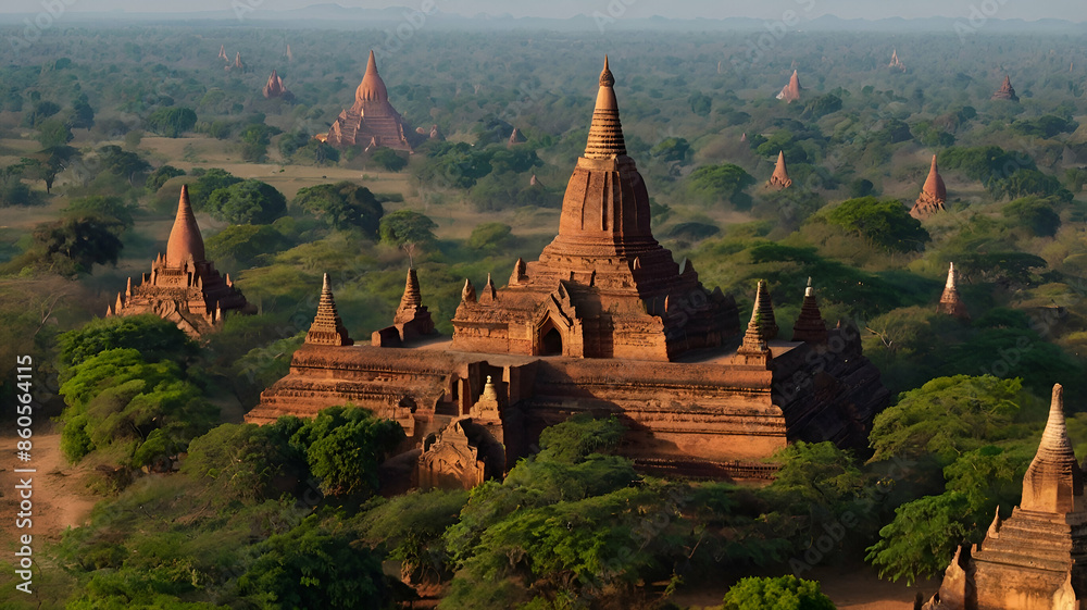 Bagan, the city of temples city of Myanmar Bagan, the city of temples city of Myanmar