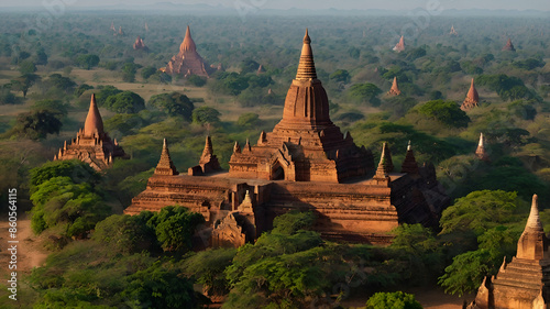 Bagan, the city of temples city of  Myanmar
