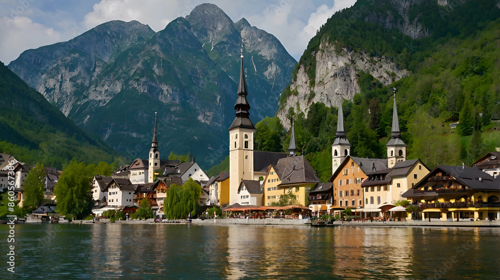 beautiful travel destiny Hallstatt, Austria beautiful travel destiny Hallstatt, Austria
