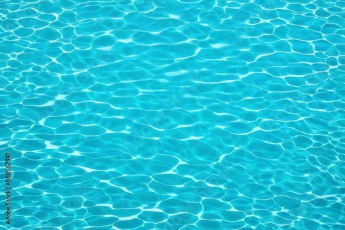 Obraz na płótnie Abstract background of blue soda with ripples. Shining blue water ripple background w salonie