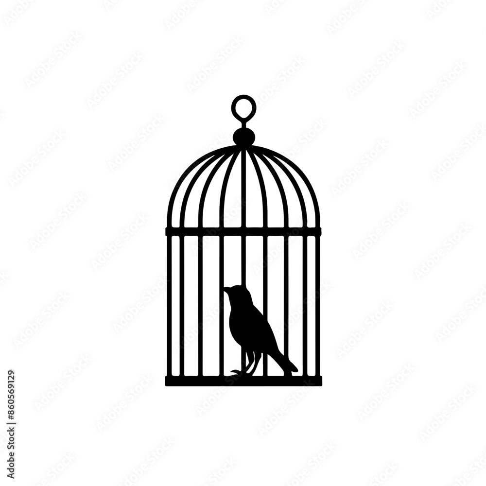 Birdcage Vector Logo Birdcage Vector Logo