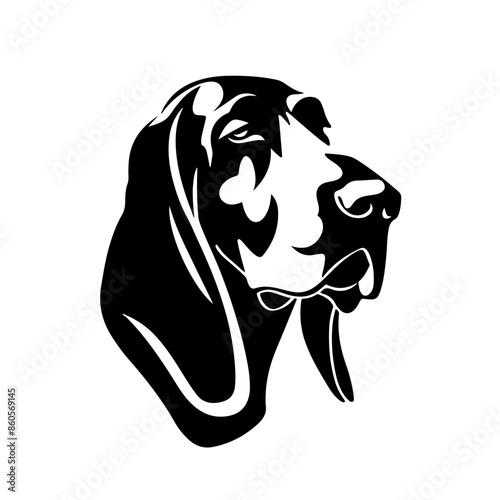 Bloodhound Vector Logo