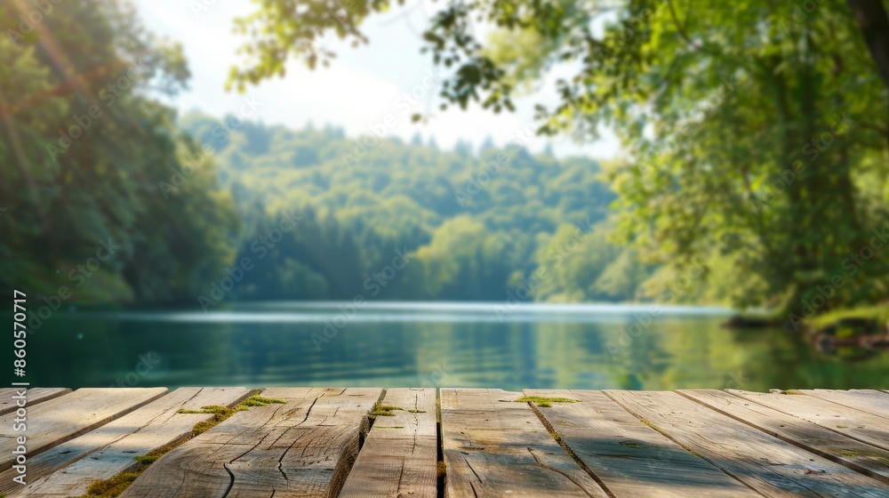 Serene Workspace by the Lake Generative AI Serene Workspace by the Lake Generative AI